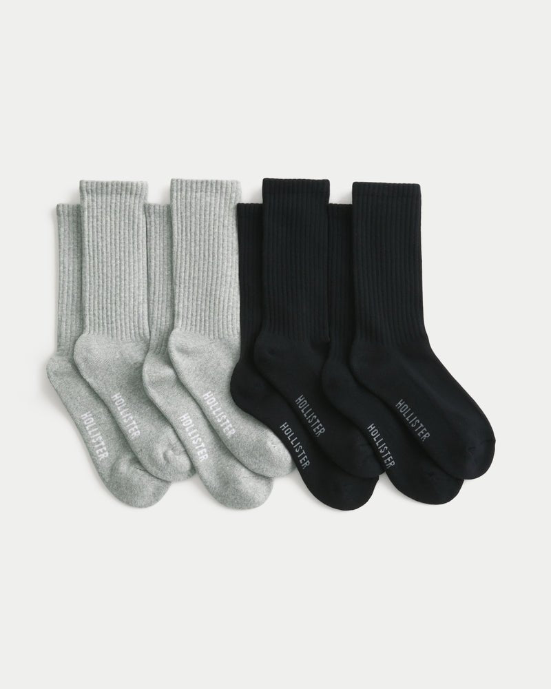 Hollister - Crew Socks 4 - Pack - Brandatak Store