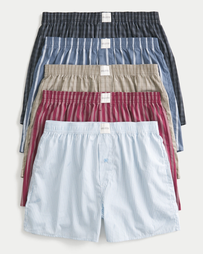 Hollister - Cotton Boxer Shorts 5-Pack