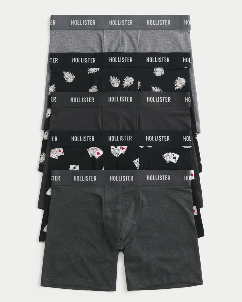 Hollister - Longer-Length Boxer Brief 5-Pack