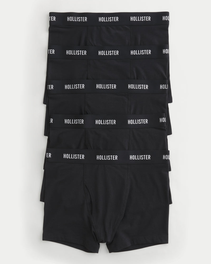 Hollister - Classic Length Fly Front Boxer Brief 5-Pack