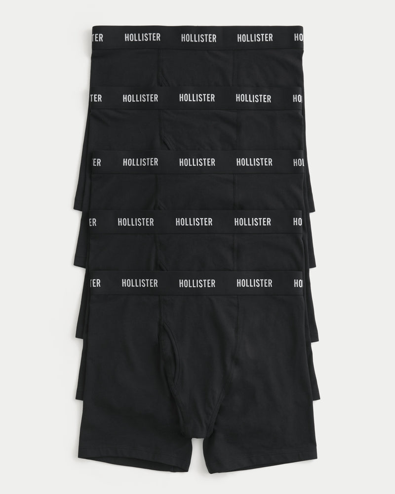 Hollister - Longer-Length Fly Front Boxer Brief 5-Pack