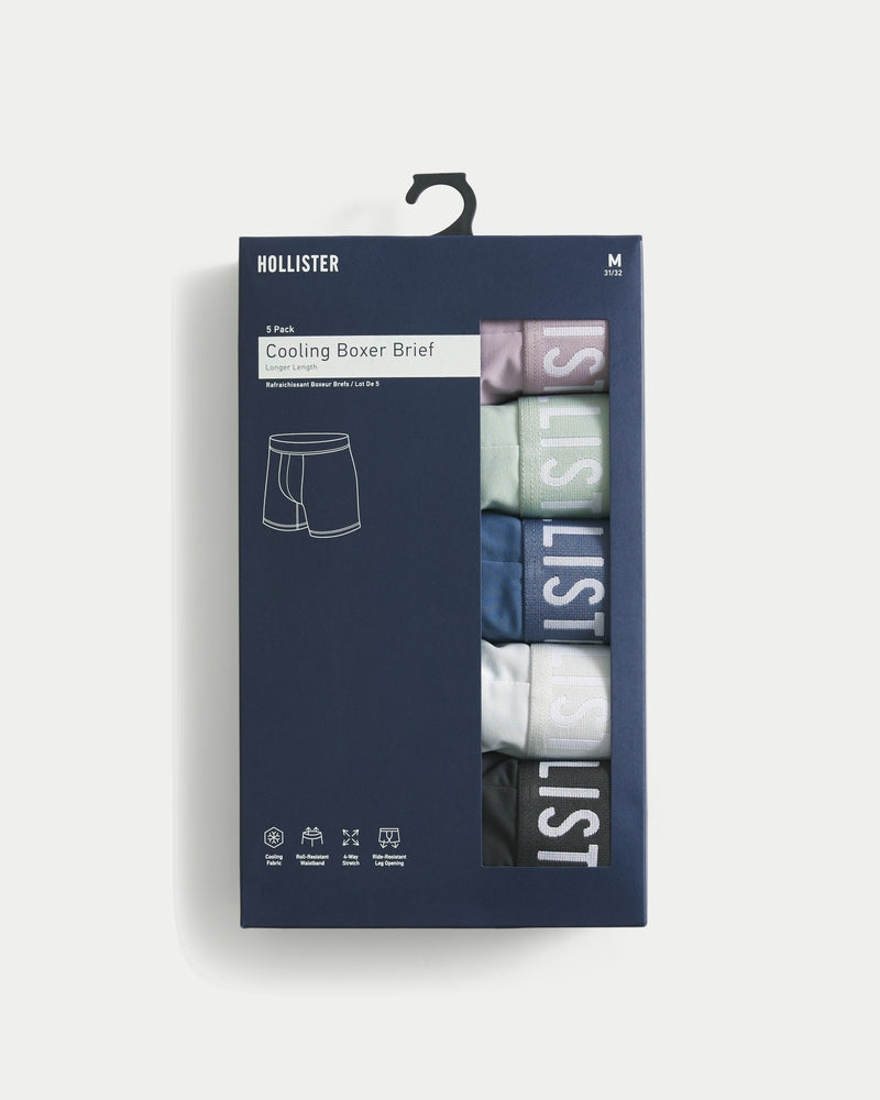 Hollister - Cooling Boxer Brief 5-Pack
