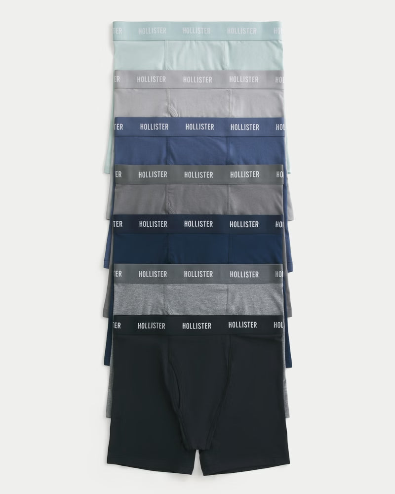 Hollister - Longer Length Fly-Front Boxer Brief 7-pack