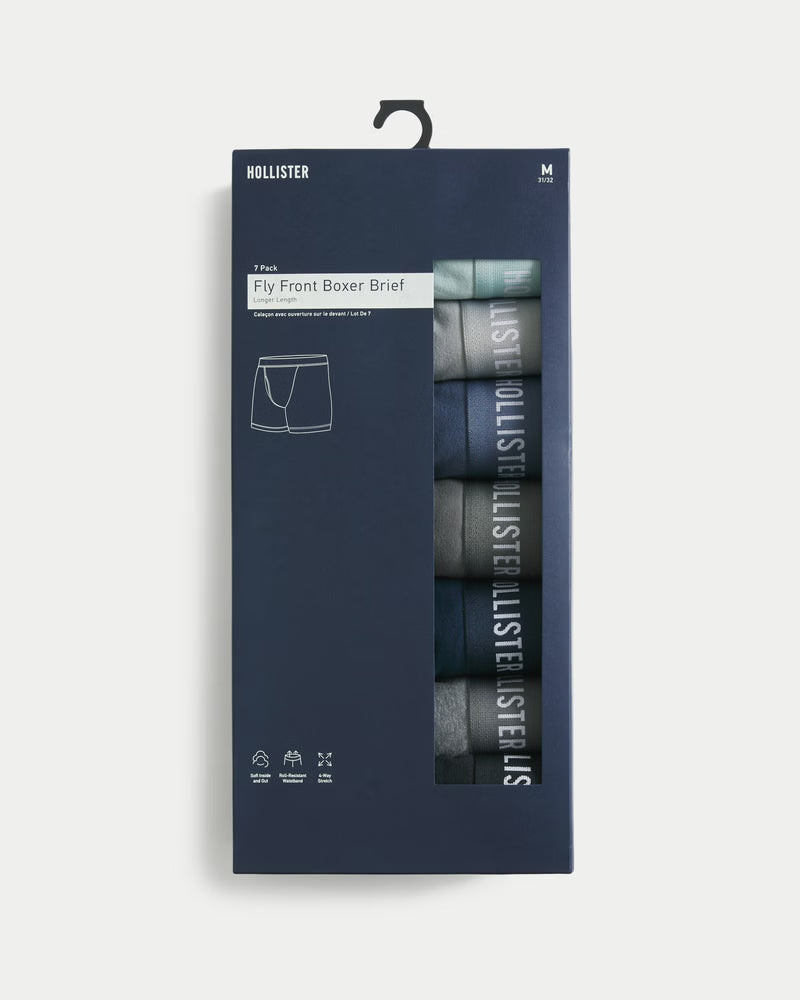 Hollister - Fly-Front Boxer Brief 7-pack