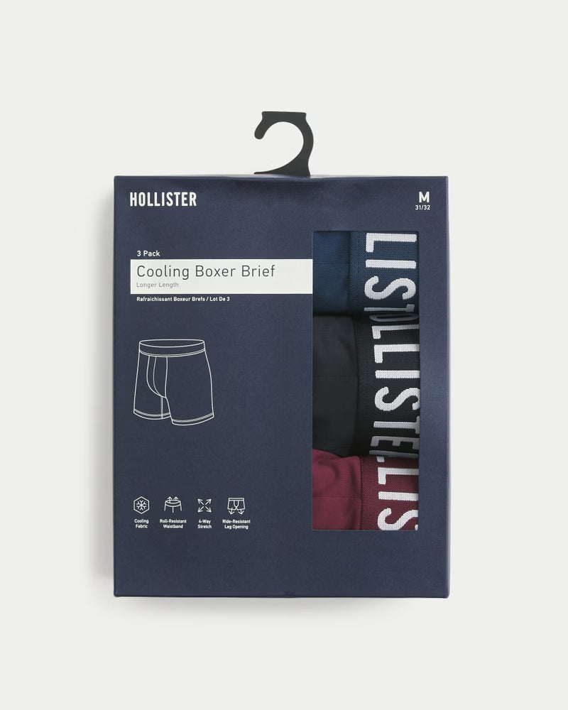 Hollister - Cooling Boxer Brief 3-Pack