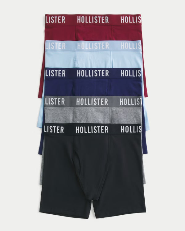 Hollister - Longer-Length Boxer Brief 5-Pack