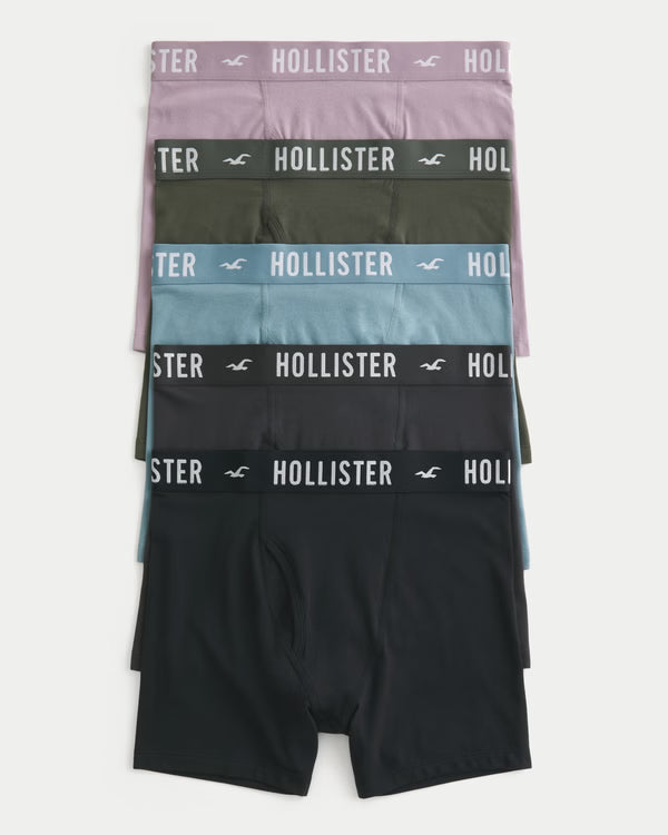 Hollister - Longer-Length Boxer Brief 5-Pack