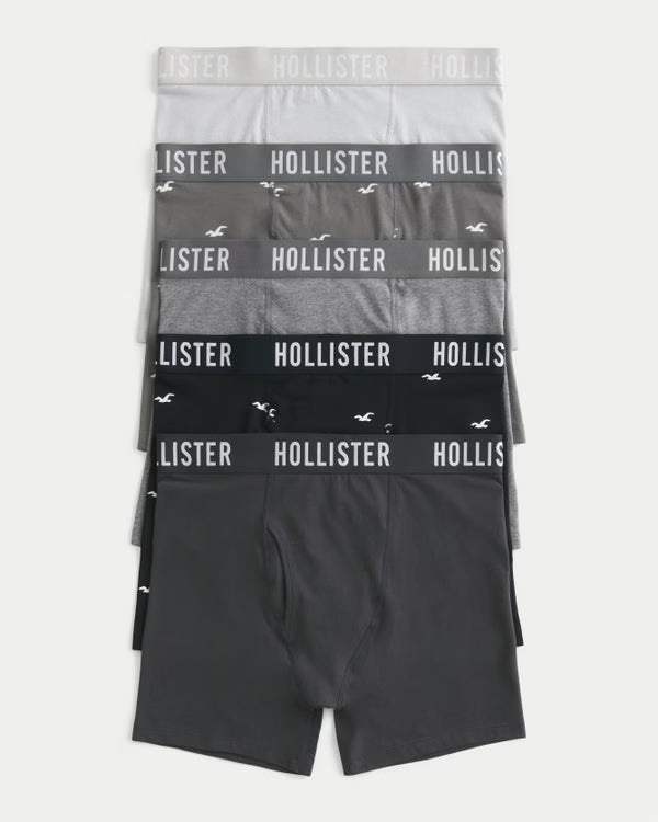 Hollister - Longer-Length Boxer Brief 5-Pack