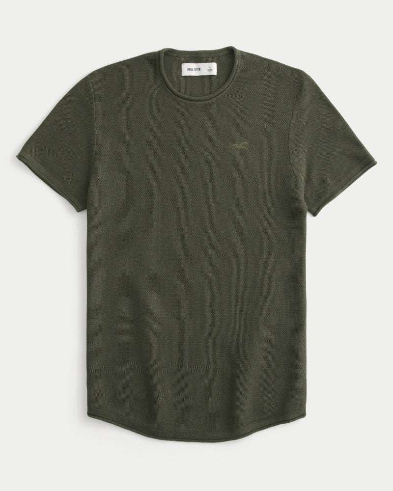 Relaxed Icon Crew Sweater T-Shirt