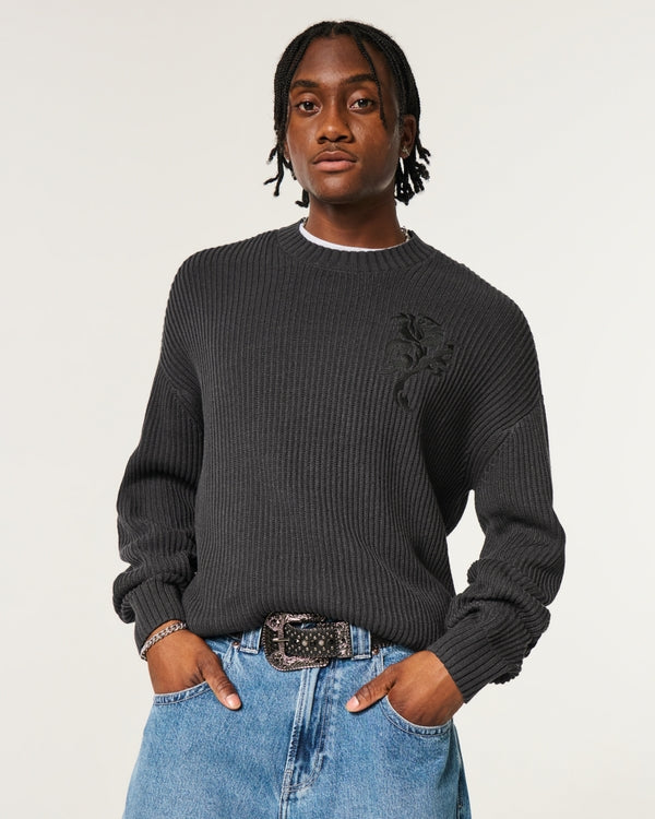 Hollister - Boxy Crew Sweater