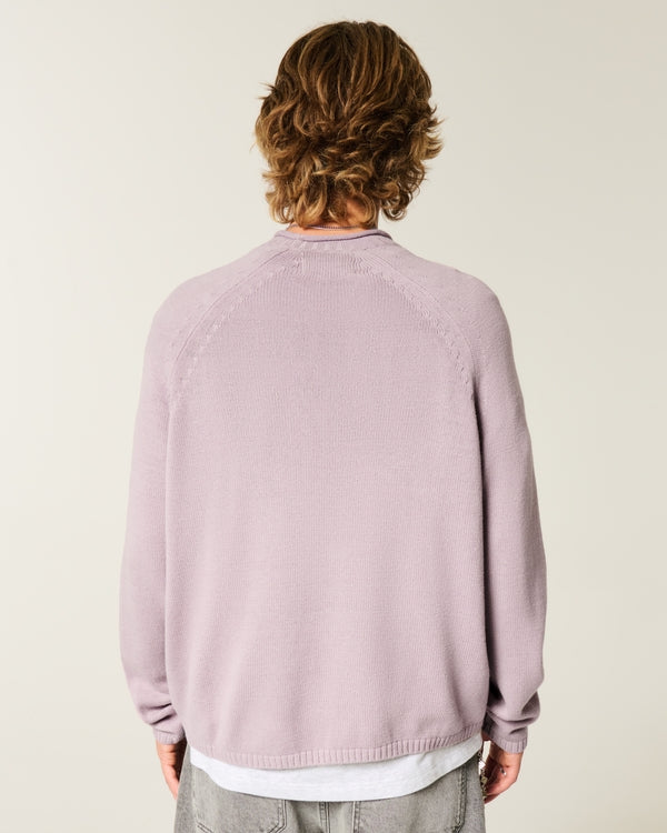 Hollister - Boxy Roll-Neck Crew Sweater
