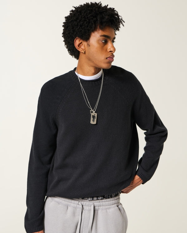 Hollister - Boxy Roll-Neck Crew Sweater