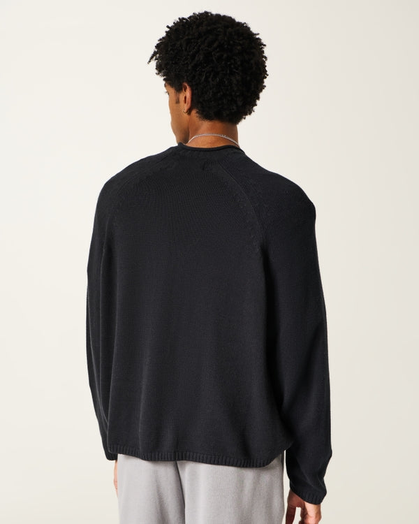 Hollister - Boxy Roll-Neck Crew Sweater