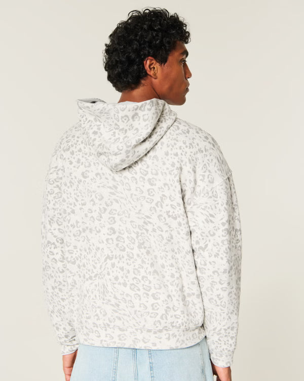 Hollister - Boxy Reversible Zip-Up Hoodie