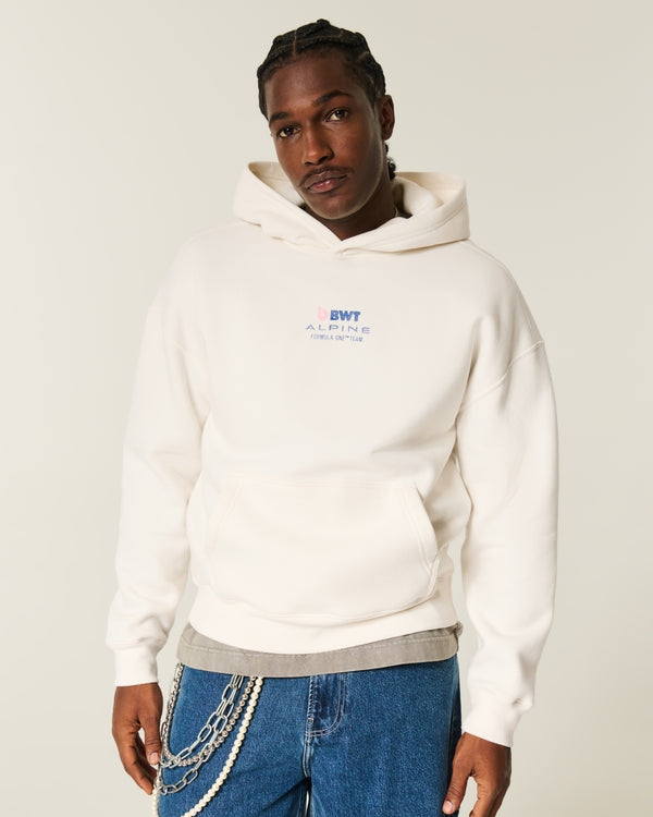 Hollister - Boxy Graphic Hoodie