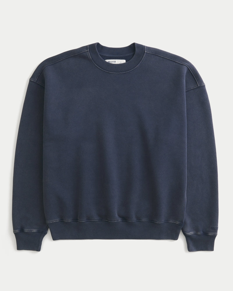 Hollister - Boxy Camo Crew Sweatshirt
