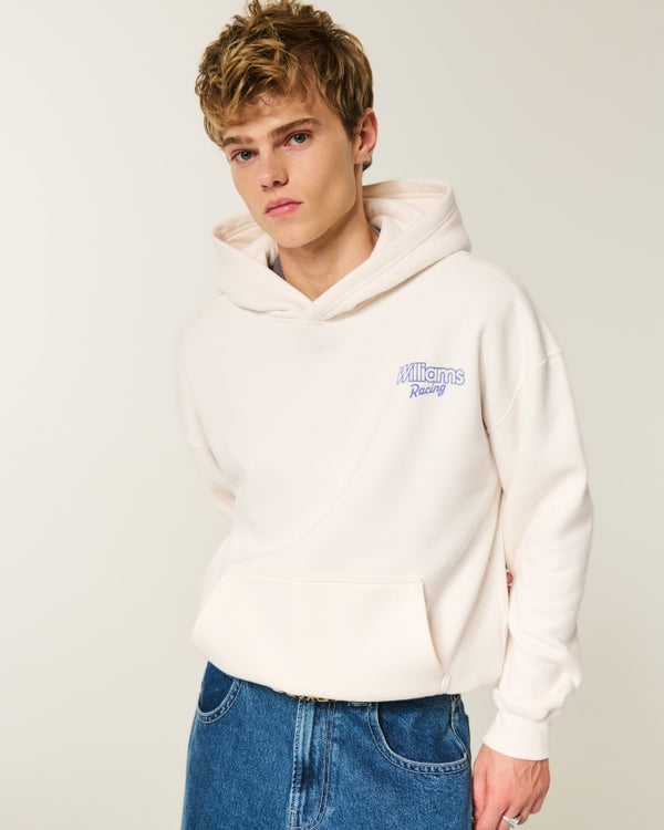 Hollister - Boxy Graphic Hoodie