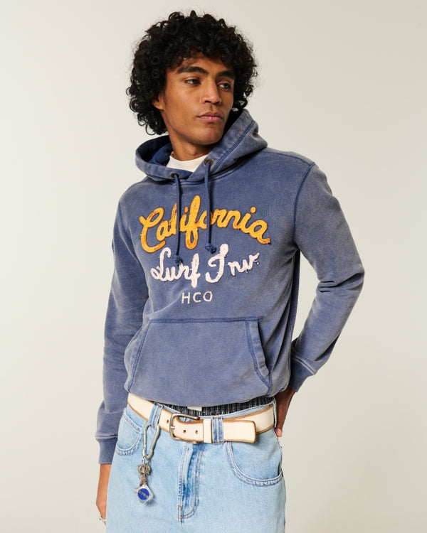 Hollister - Holiday Vault Release Logo Graphic Hoodie