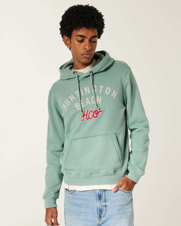Hollister - Holiday Vault Release Logo Graphic Hoodie