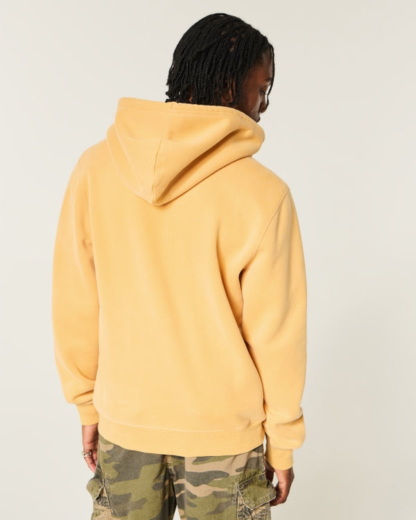 Hollister - Zip-Up Logo Hoodie