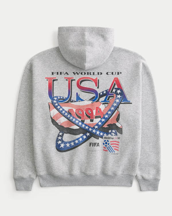 Hollister - Quarter-Zip Arsenal F.C. Graphic Sweatshirt