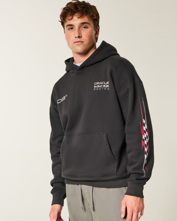 Hollister - Boxy Graphic Hoodie