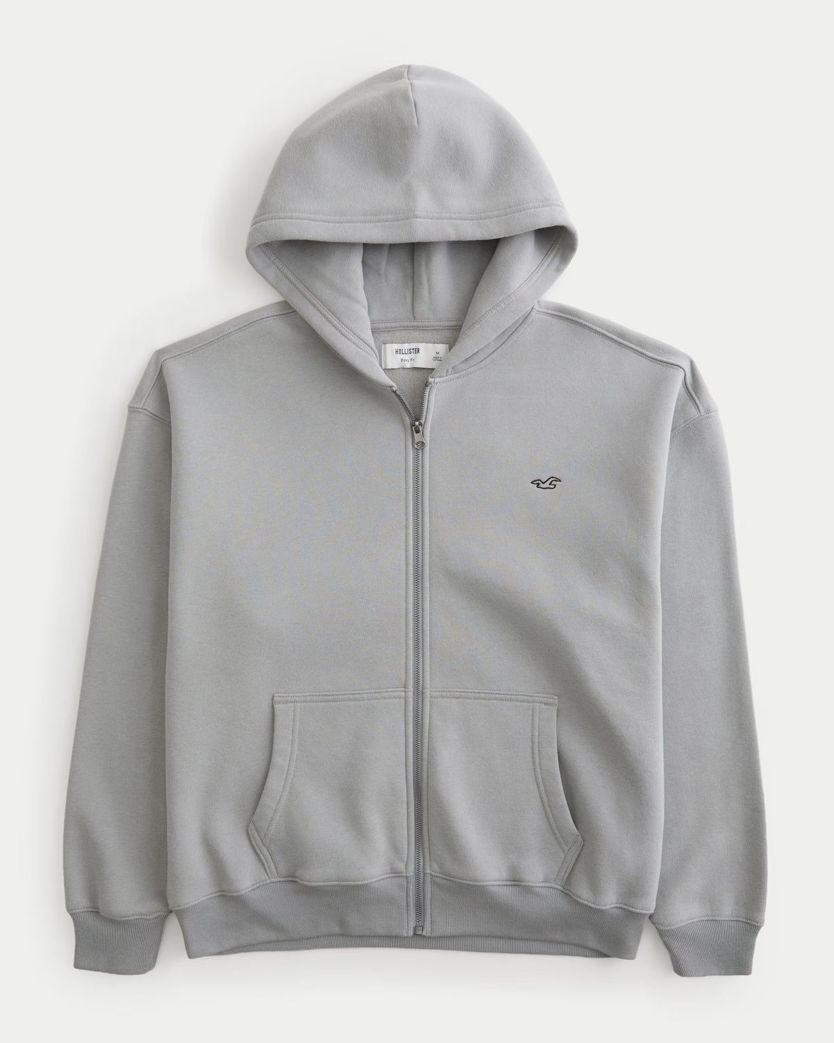 Hollister - Boxy Zip-Up Icon Hoodie