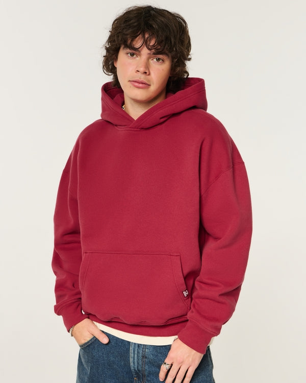 Hollister - Boxy Logo Graphic Hoodie