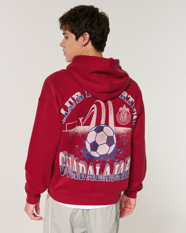 Hollister - Quarter-Zip Arsenal F.C. Graphic Sweatshirt