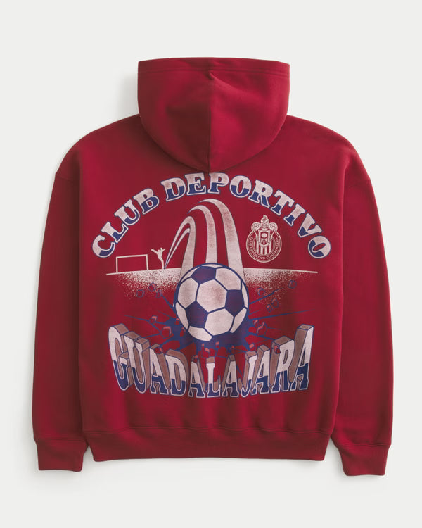 Hollister - Quarter-Zip Arsenal F.C. Graphic Sweatshirt