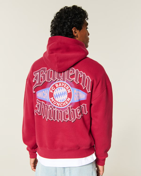 Hollister - Quarter-Zip Arsenal F.C. Graphic Sweatshirt