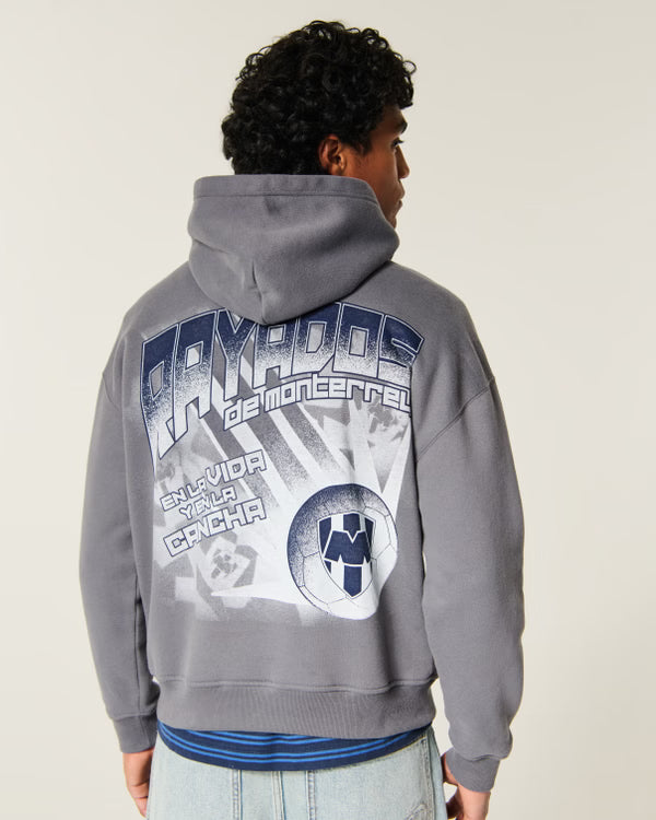 Hollister - Quarter-Zip Arsenal F.C. Graphic Sweatshirt