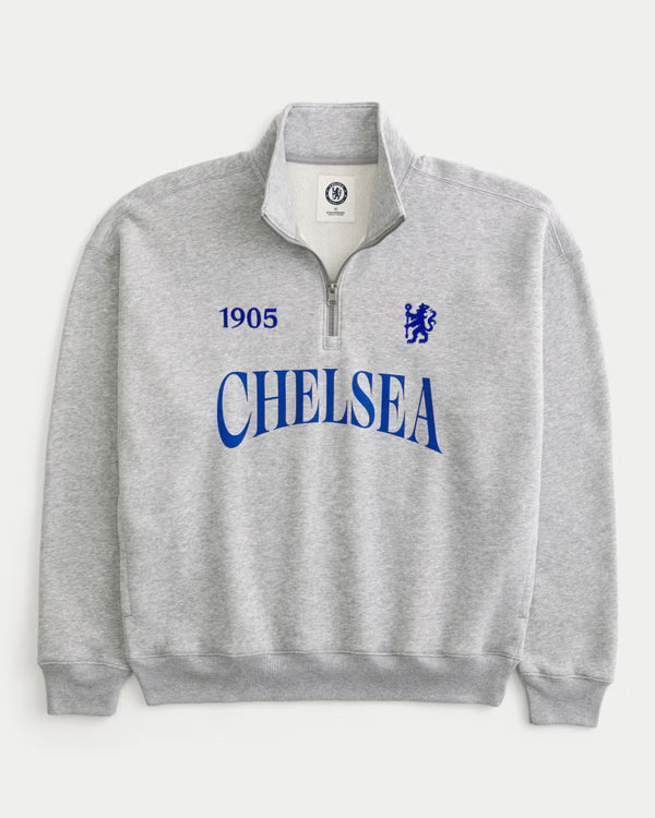 Hollister - Quarter-Zip Arsenal F.C. Graphic Sweatshirt