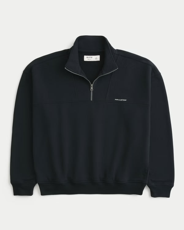 Hollister - Boxy Quarter Zip Sweatshirt