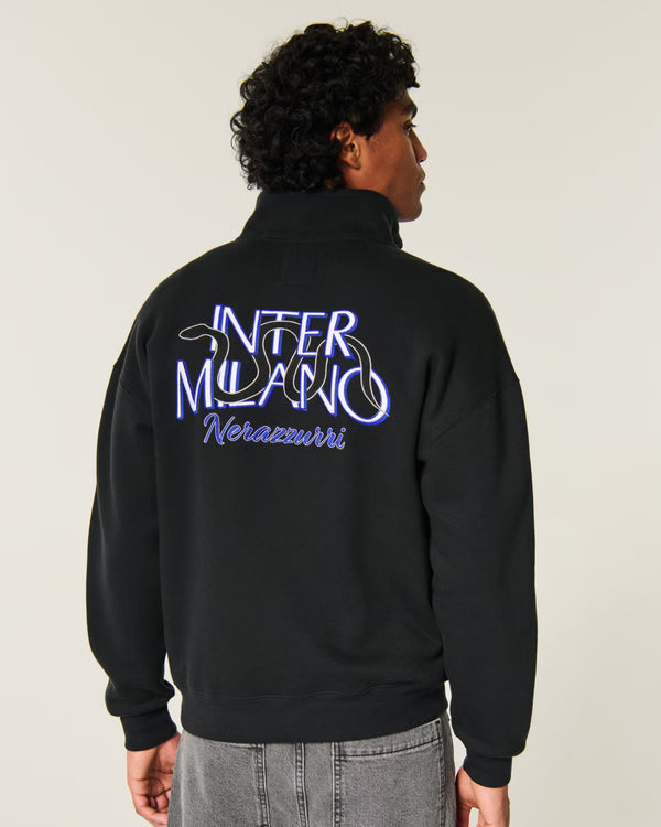Hollister - Quarter-Zip Arsenal F.C. Graphic Sweatshirt