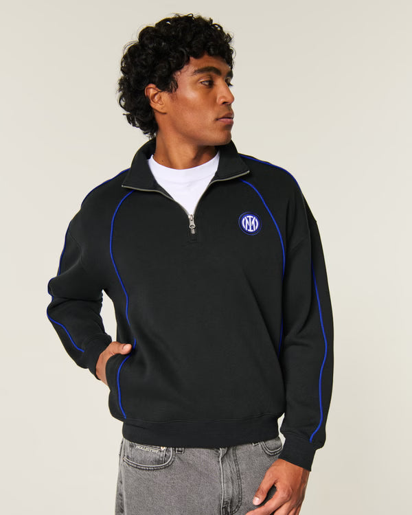 Hollister - Quarter-Zip Arsenal F.C. Graphic Sweatshirt