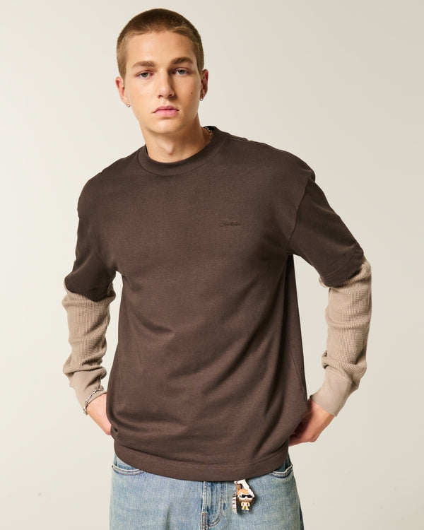 Hollister - Boxy Logo Cooling Tee