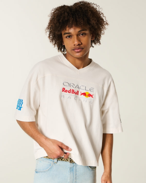 Hollister - Heavyweight Oracle Red Bull Racing Graphic Football Jersey