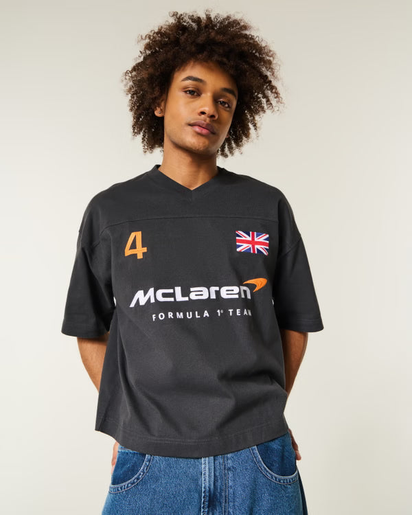 Hollister - Heavyweight McLaren Graphic Football Jersey