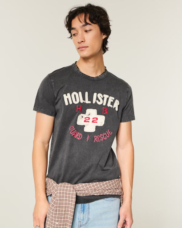 Hollister - Surf Logo Graphic Tee