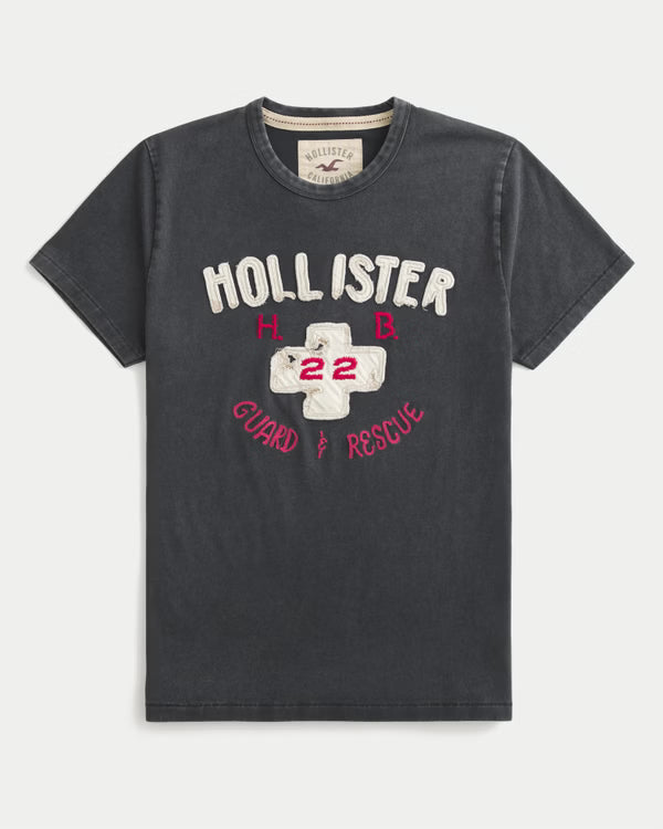 Hollister - Surf Logo Graphic Tee