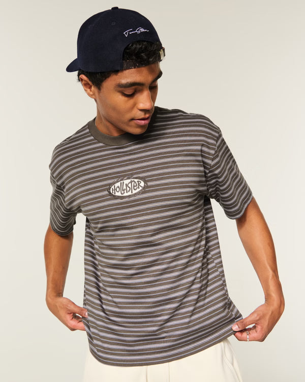 Hollister - Boxy Logo Graphic Tee