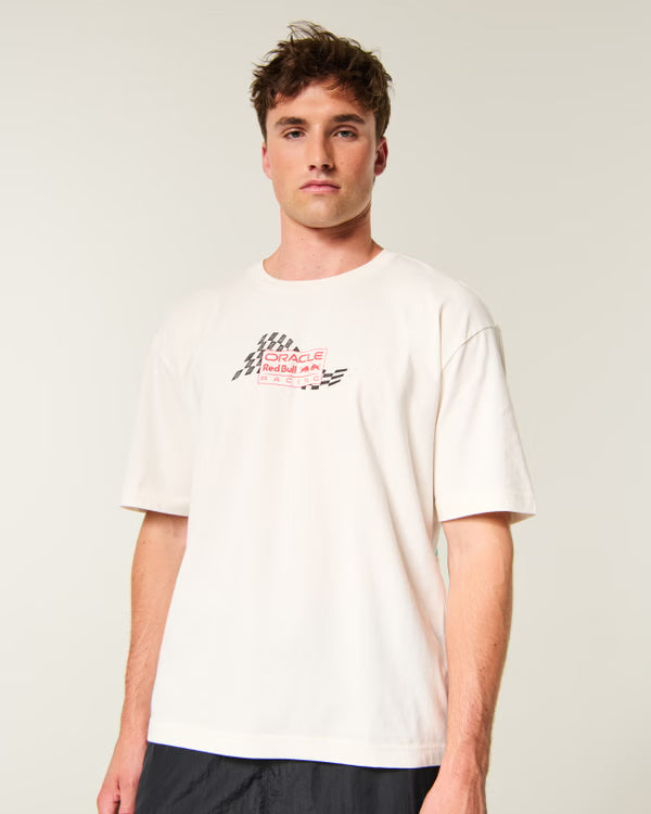 Hollister - Boxy Oracle Red Bull Racing Graphic Tee
