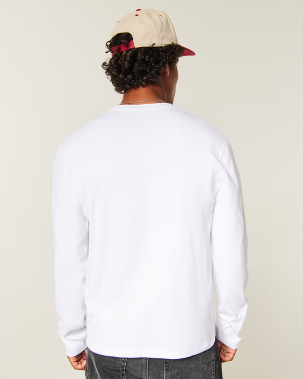 Hollister - Rib Henley
