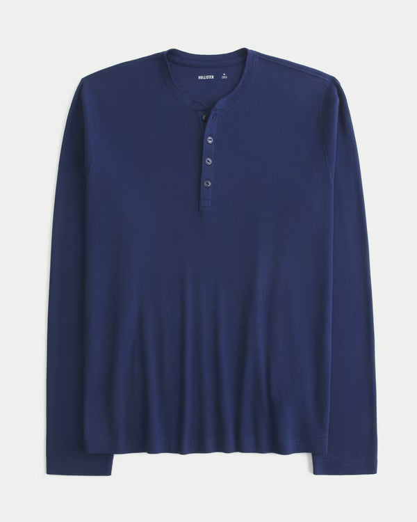 Hollister - Rib Henley