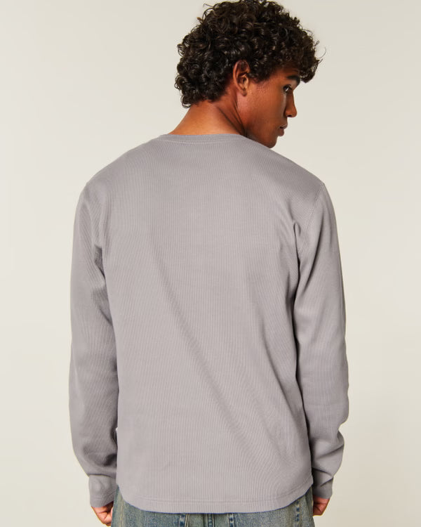 Hollister - Rib Henley