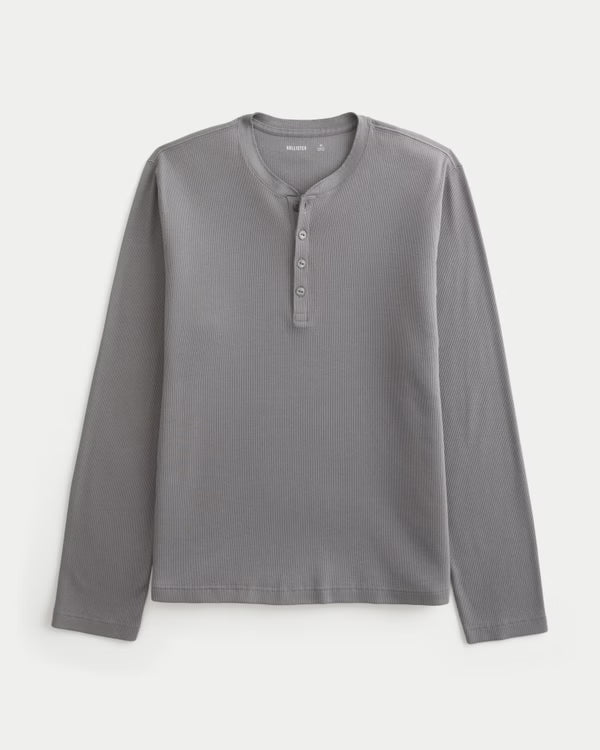 Hollister - Rib Henley