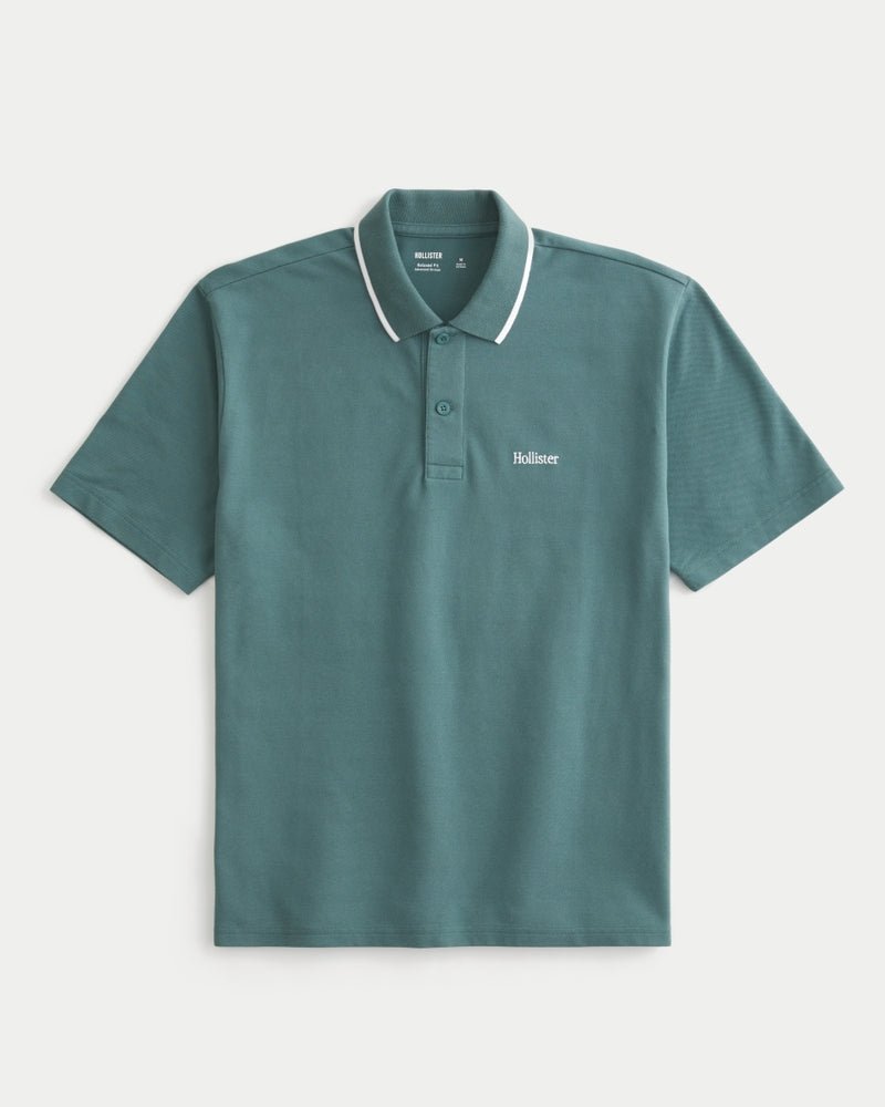 Hollister - Relaxed Logo Polo IMMEDIATE - Brandatak Store