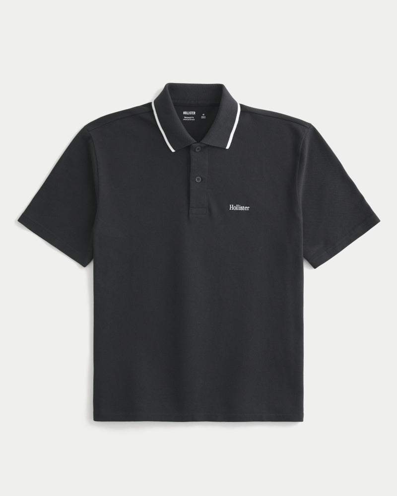 Hollister - Relaxed Logo Polo IMMEDIATE