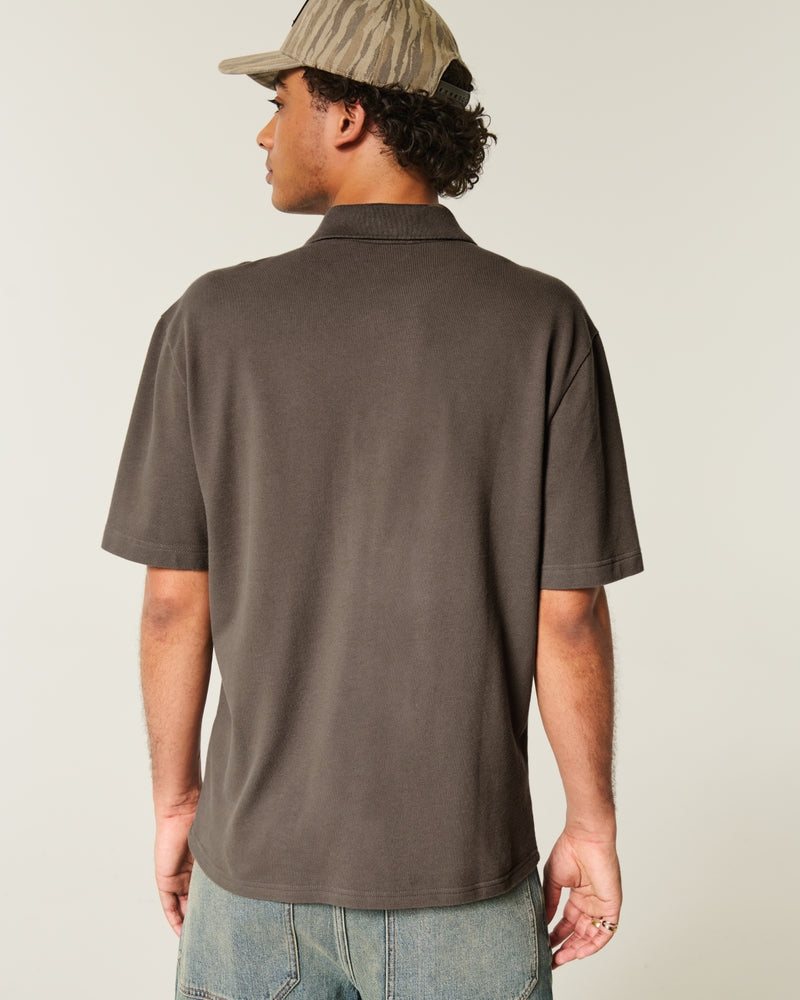 Relaxed Logo Polo